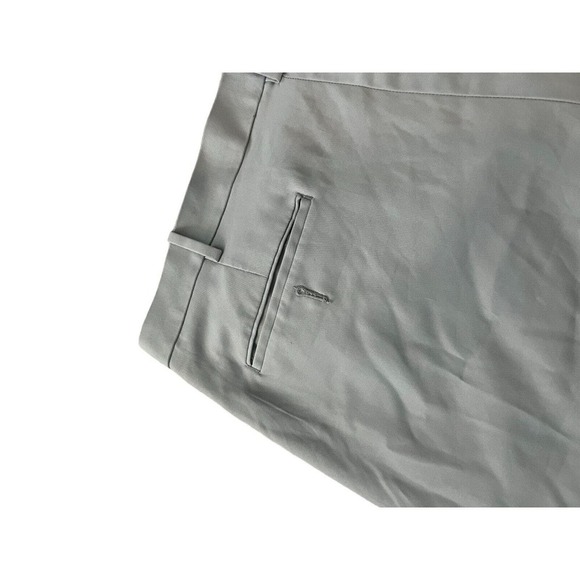 Jack Nicklaus Mens Sz 42 Chino Golf Short Flat Front Regular Fit Mid Rise Gray - Picture 3 of 13
